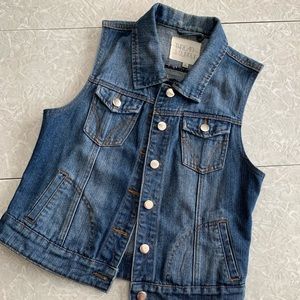 Thread & Supply denim vest